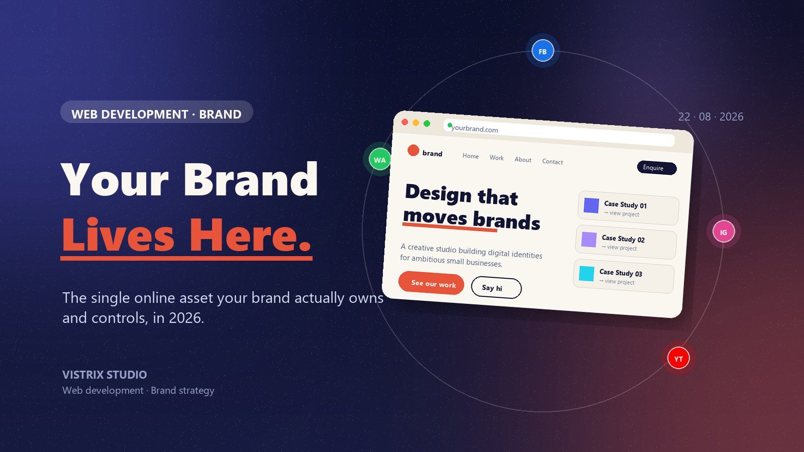 Why a website still defines your brand in 2026